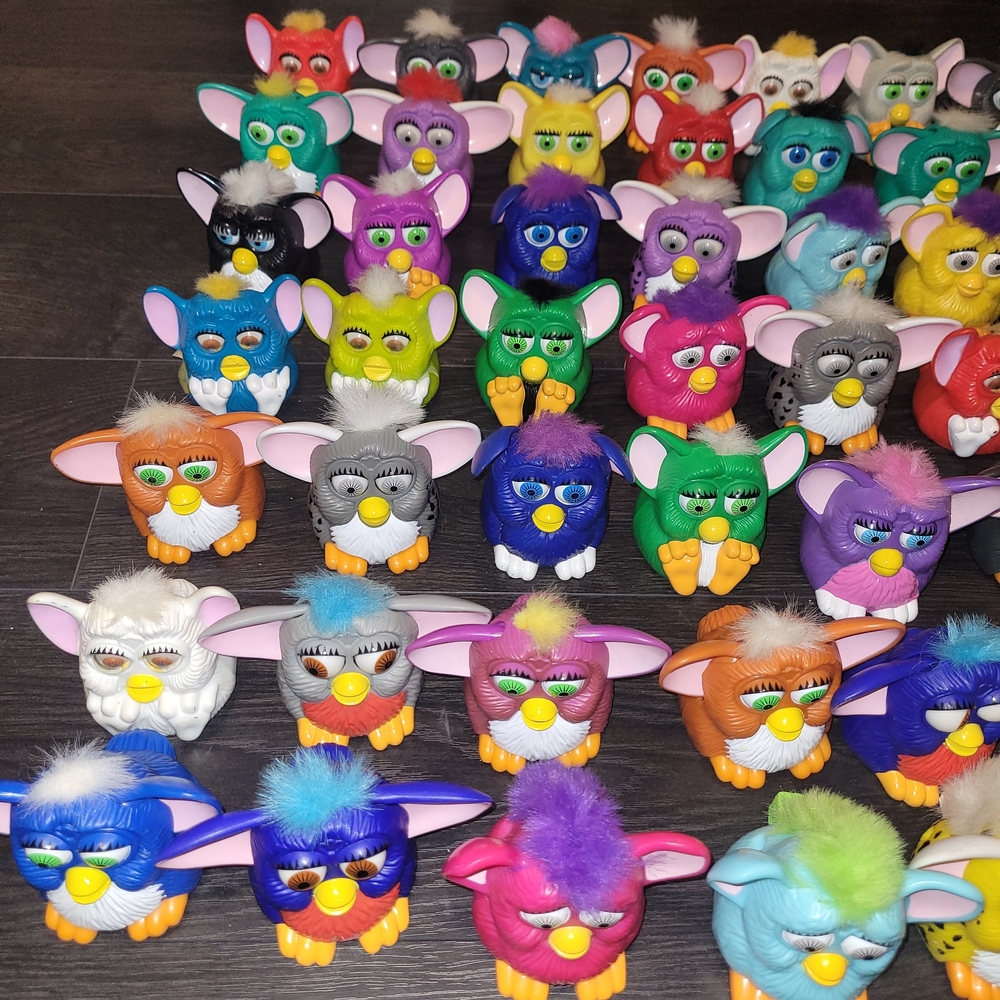 McDonald’s Furby Happy Meal Toys HUGE LOT 70 Vintage 1998 Hasbro Furby Figures - Picture 3 of 5